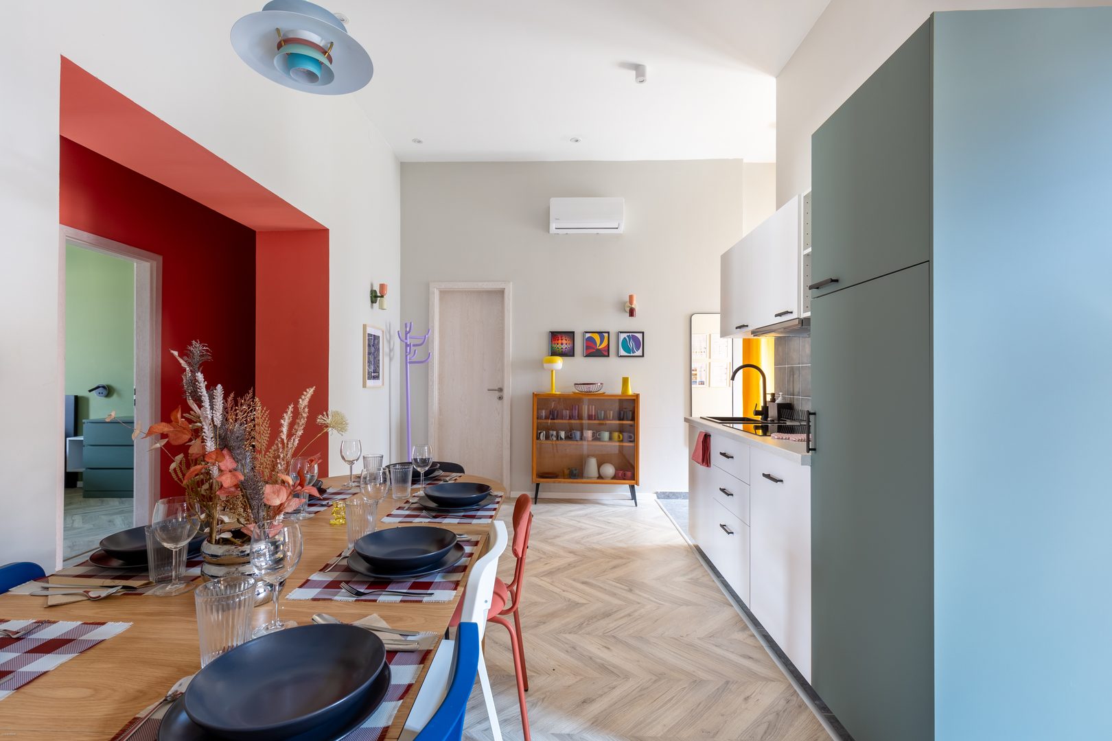 Budapest apartment living room