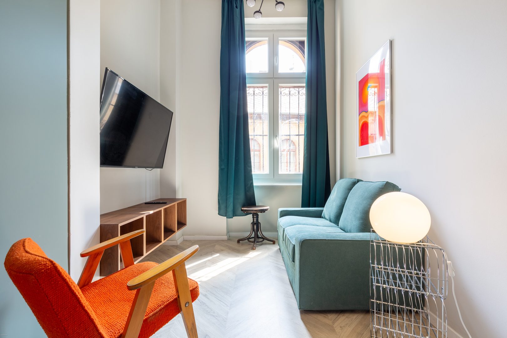 Budapest apartment bedroom