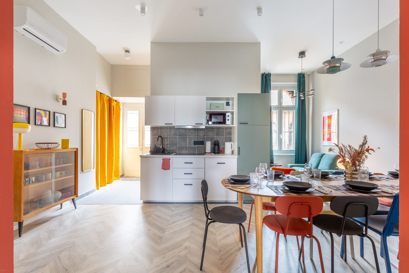 Budapest apartment kitchen